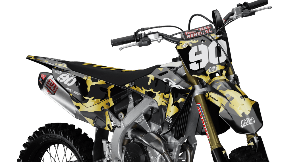 Gold Camo Graphics Kit
