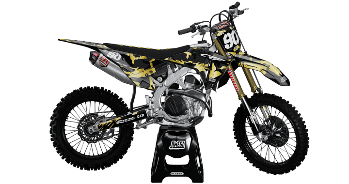 Gold Camo Graphics Kit