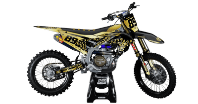 Gold Leopard Graphics Kit
