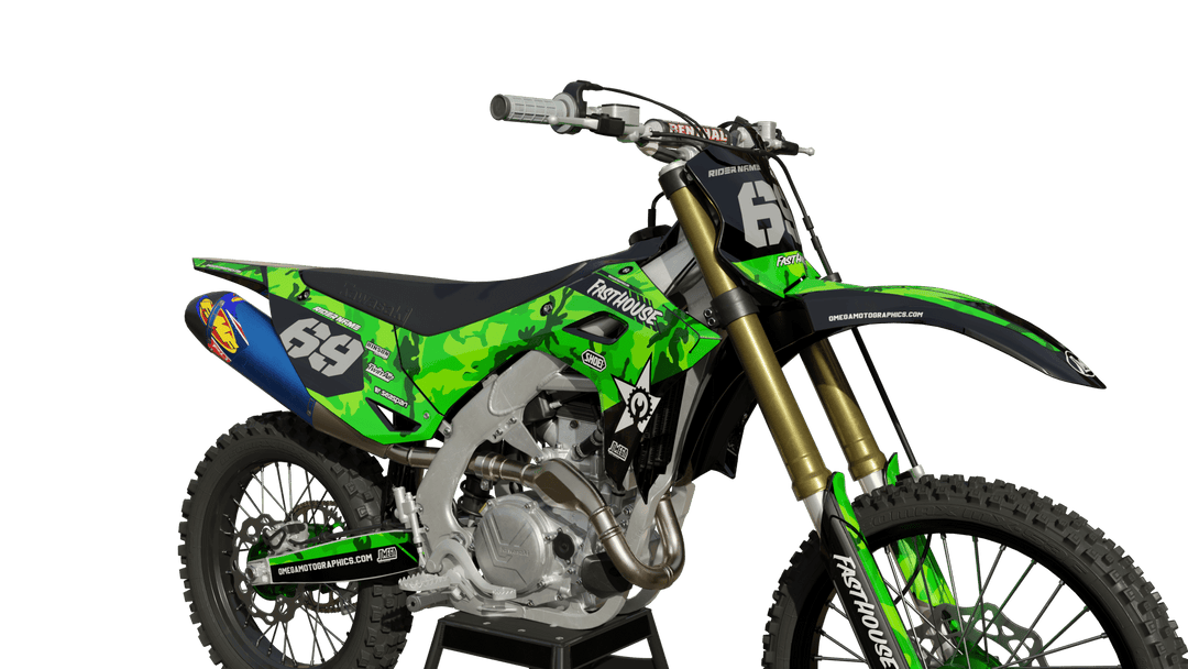 Green Camo Graphics kit