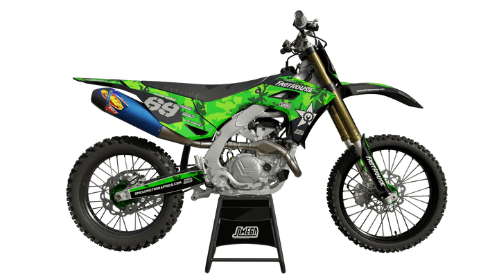 Green Camo Graphics kit