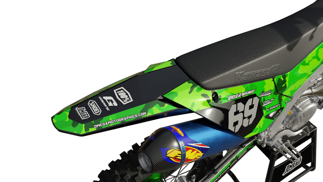 Green Camo Graphics kit