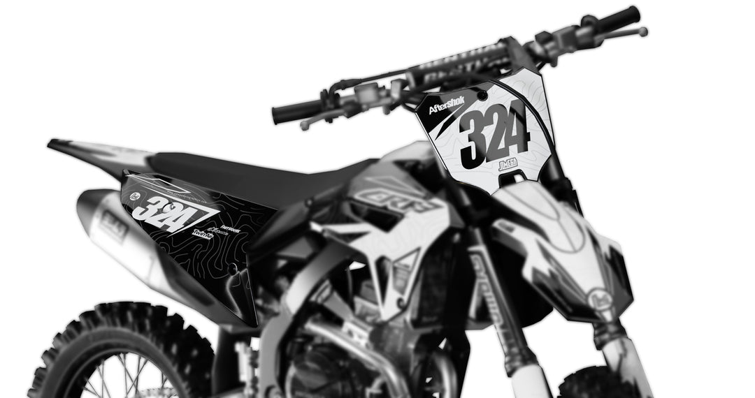 Black Expansion Number Plates