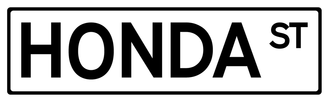 Honda St - Street Sign