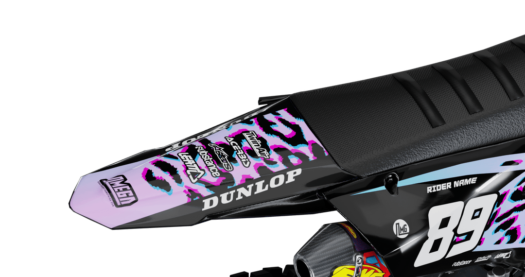 Halftone Leopard Graphics Kit