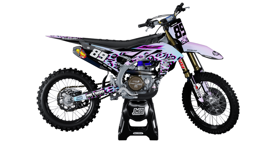 Halftone Leopard Graphics Kit