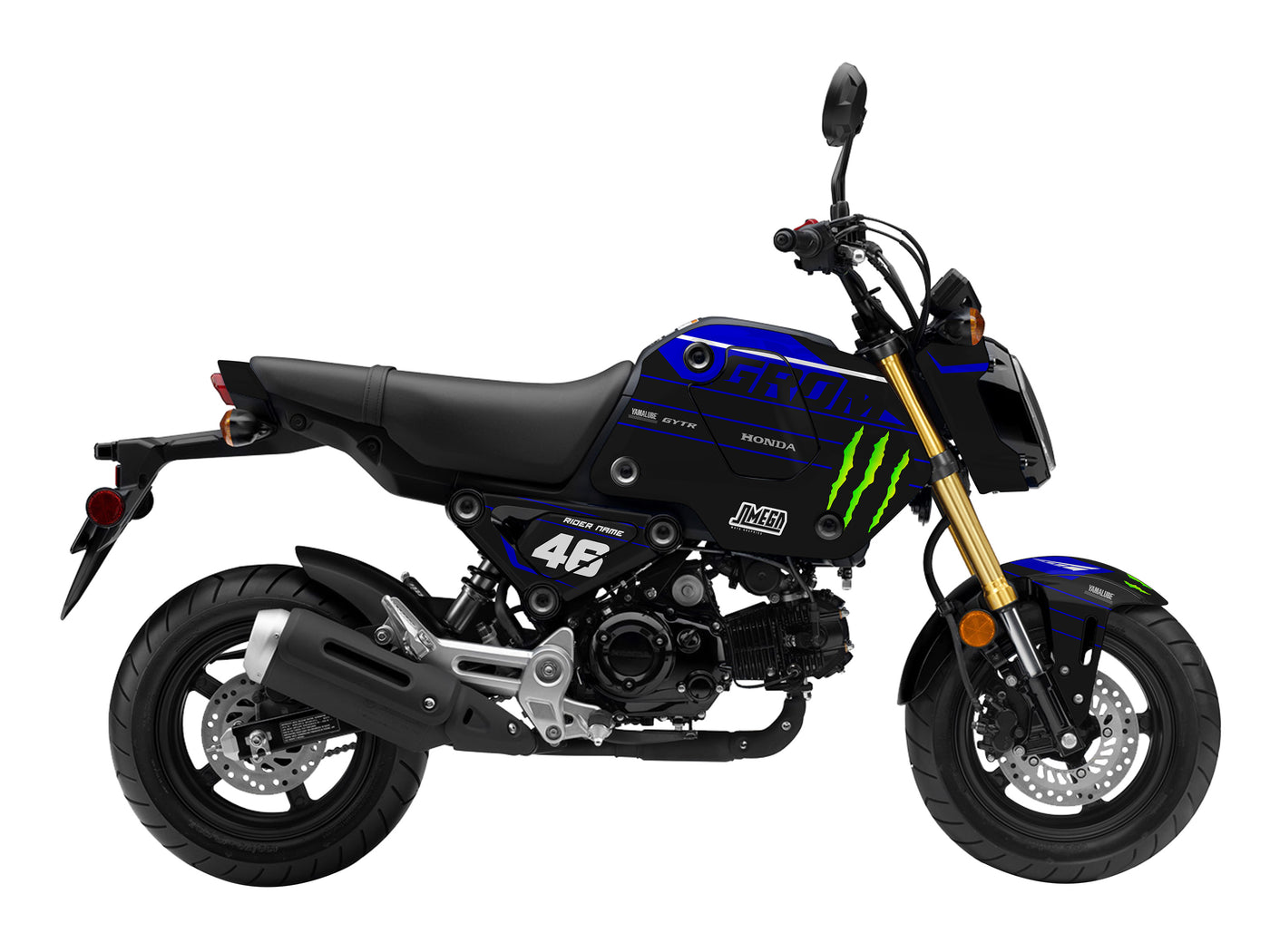 Grom Monster Road Bike Graphics Kit