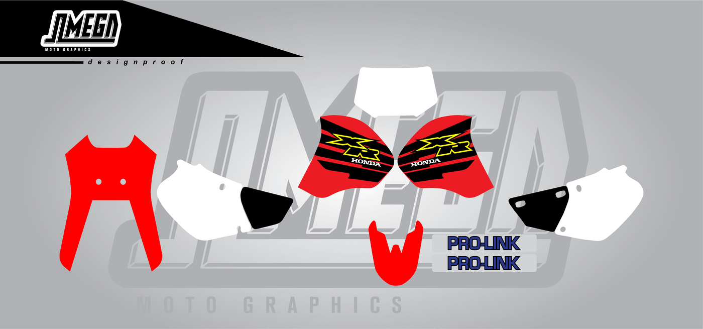 Honda XR400 Graphics Kit