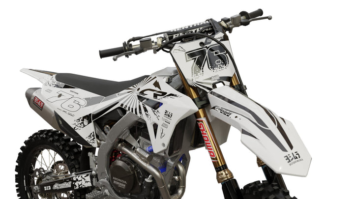 honda cr crf white sun graphics kit
