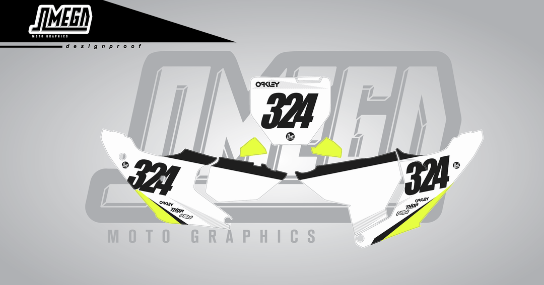 Husky 24 Number Plates