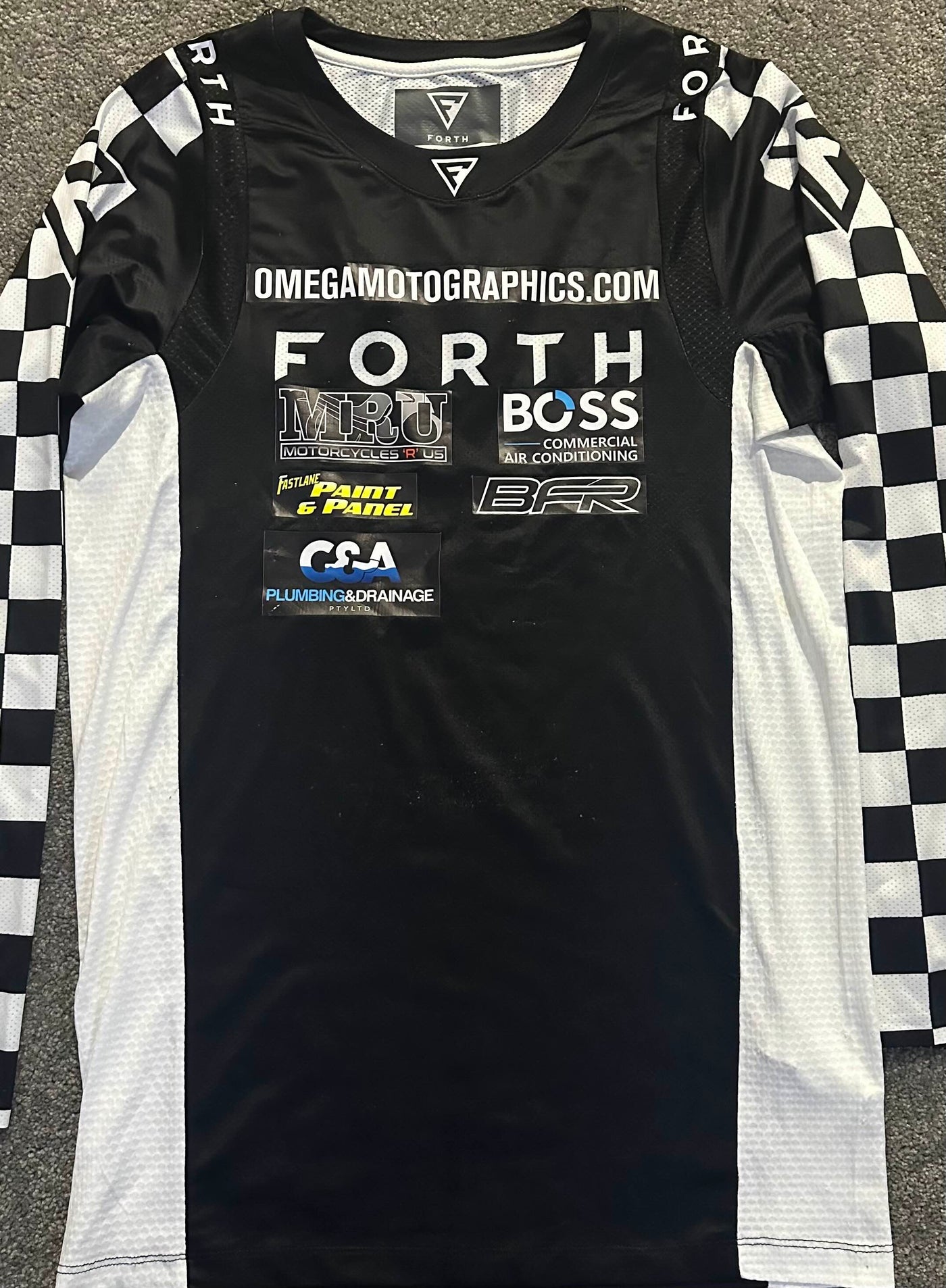 TECH Iron-On Jersey Print