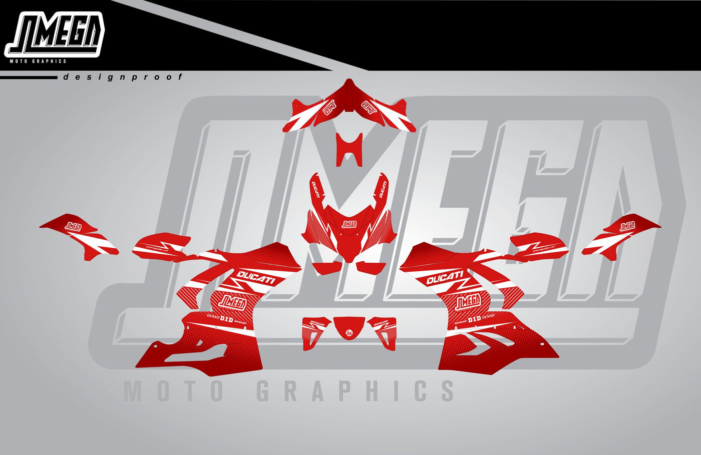 Ignite Road Bike Graphics Kit – Omega Moto Graphics