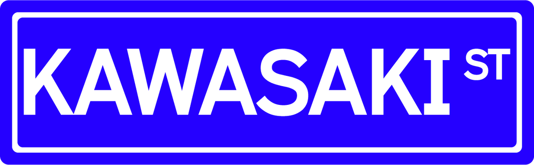 Kawasaki St - Street Sign