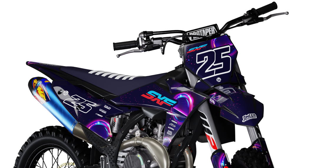 KTM Space Bubbles Sticker Kit