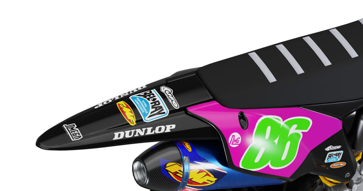 Kawasaki KX Black 50th Decals