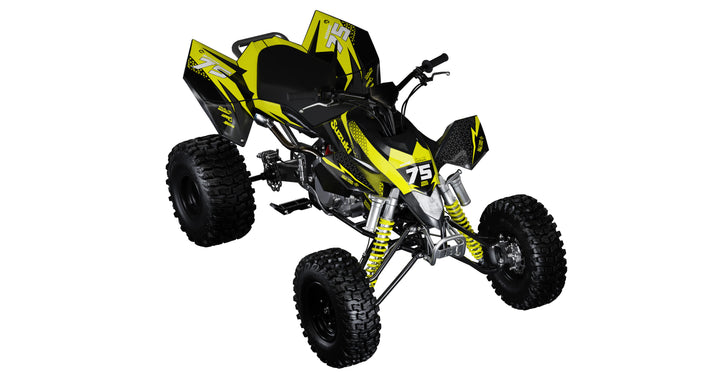 Yellow Kool Aid Quad Graphics Kit