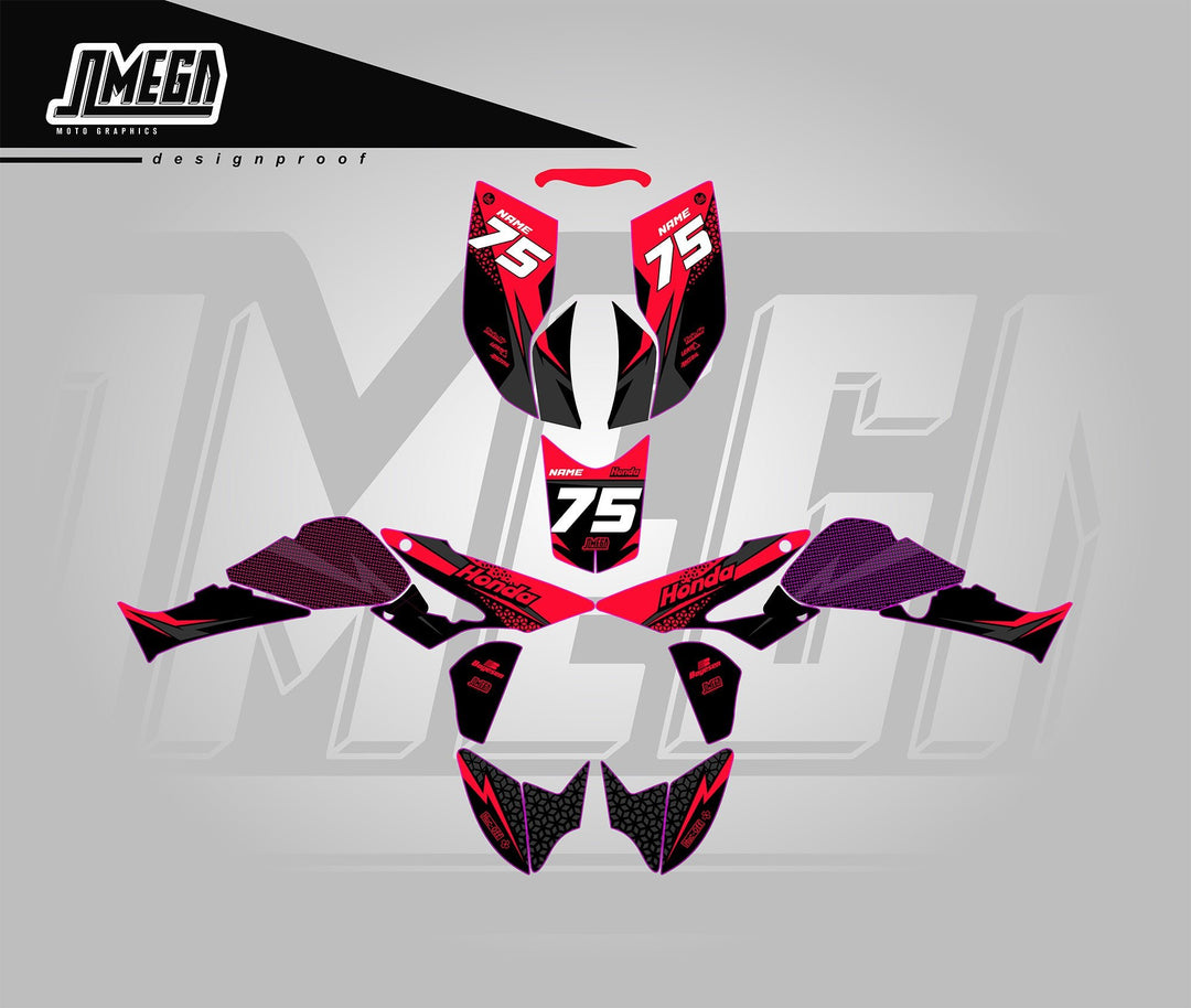 Red Kool Aid Quad Graphics Kit