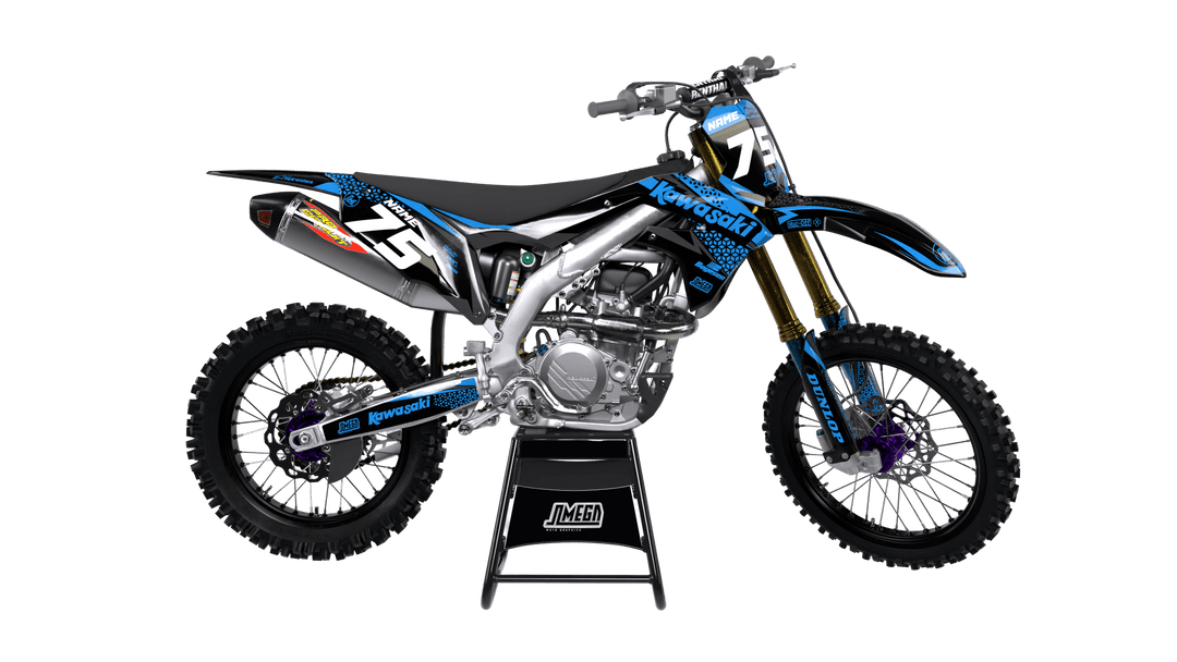 Kool Aid Blue Dirtbike Graphics Kit