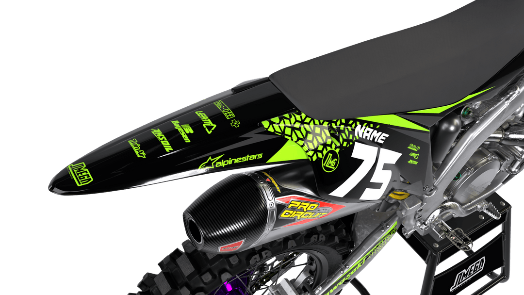 Kool Aid Green MX Sticker Kit