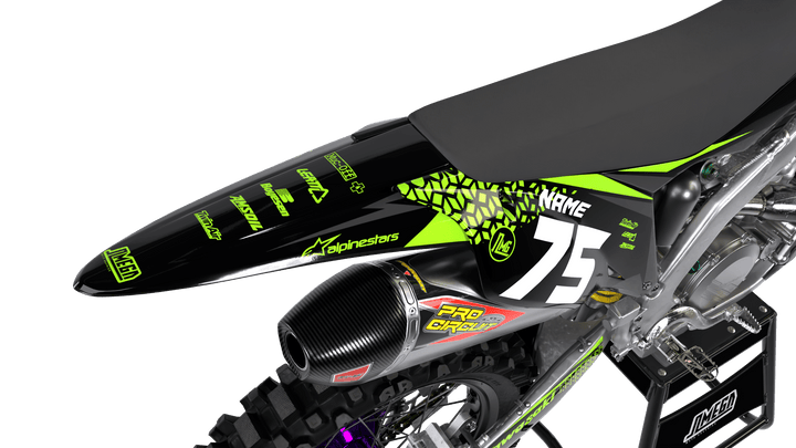 Kool Aid Green MX Sticker Kit