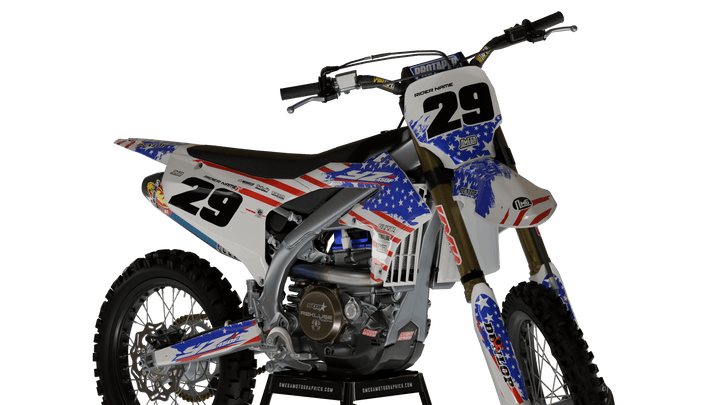Land Of The Free Custom Graphics Kit for YZF Yamaha