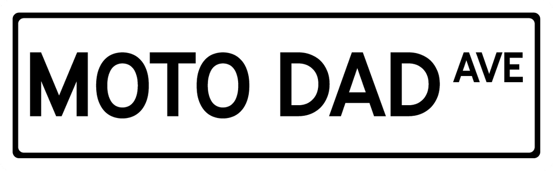 Moto Dad Ave - Street Sign