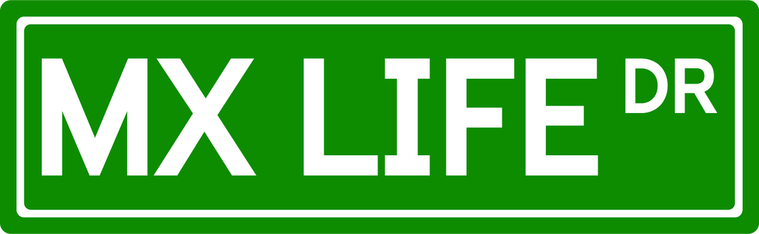 MX Life Dr - Street Sign