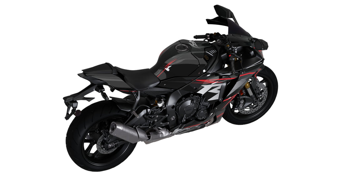 Metallic Red Road Bike Graphics Kit