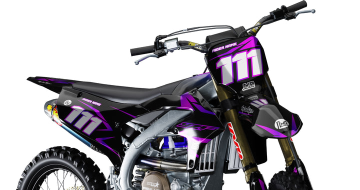 Metallic Purple Sticker Kit