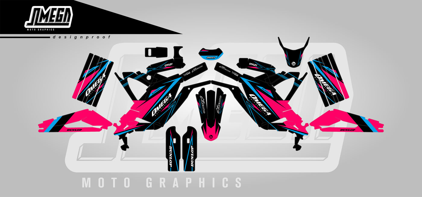 Modern Surron Graphics kit