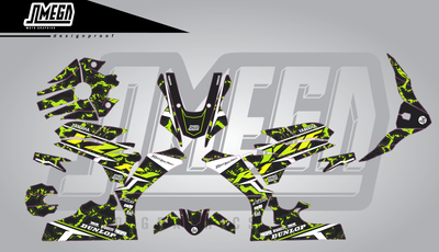 Neon Splash Road Bike Graphics Kit