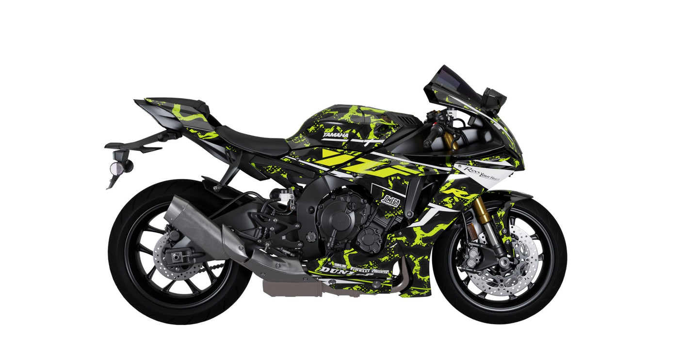 Neon Splash Road Bike Graphics Kit