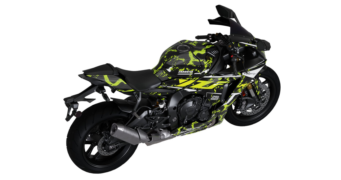 Neon Splash Road Bike Graphics Kit