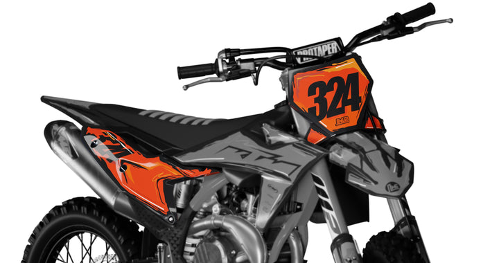 Orange Number Plates