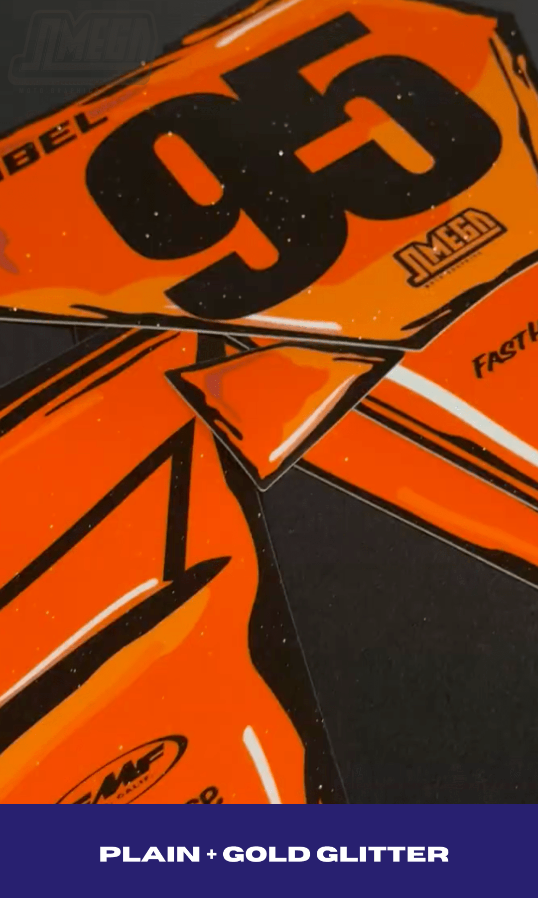 Orange Manga Graphics Kit