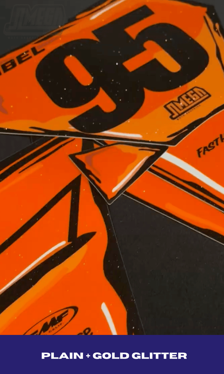 Orange Manga Graphics Kit