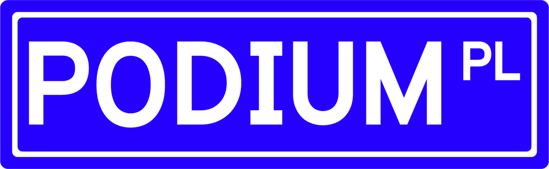 Podium Pl - Street Sign