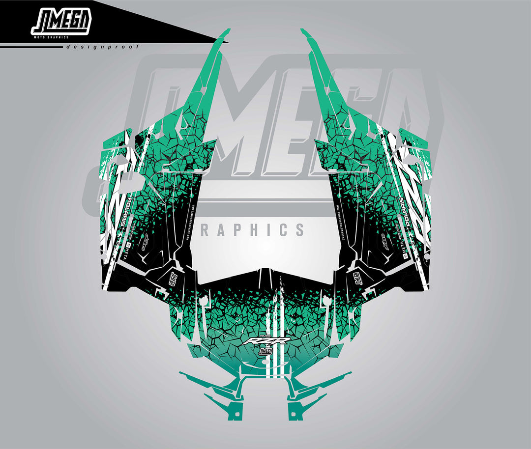 Polaris RZR Deep In Graphics Kit