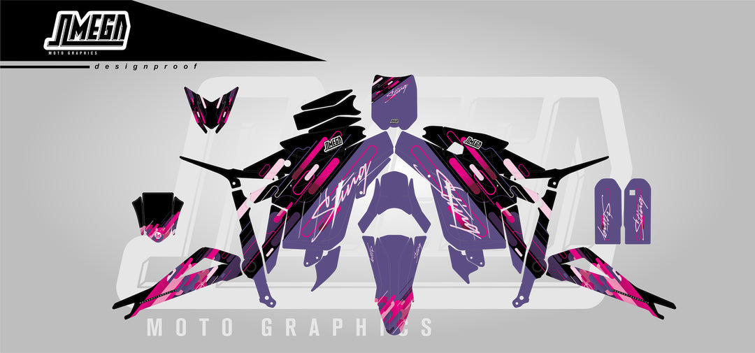 Purple Game Graphics kit