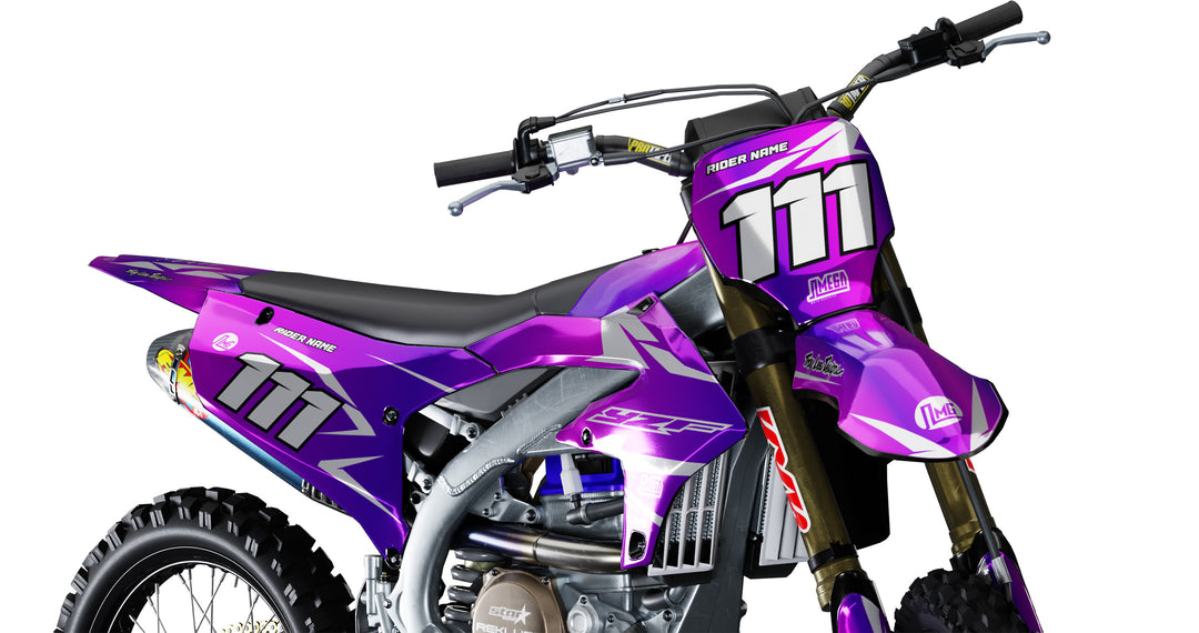 YZ Purple Gradient Sticker Kit