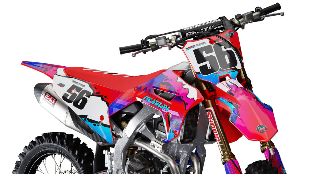 Honda Retro City Sticker Kit