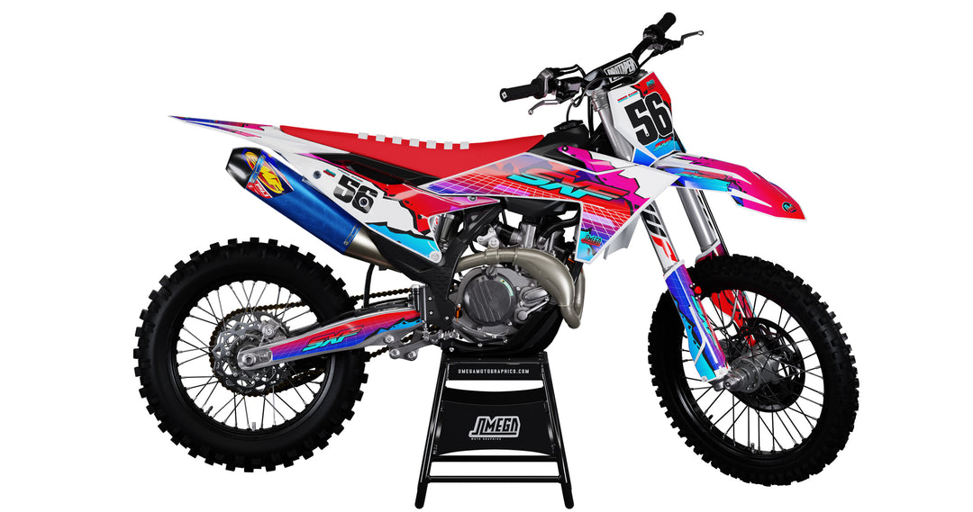 KTM Retro City Graphics Kit