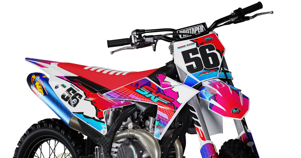 KTM Retro City Sticker Kit