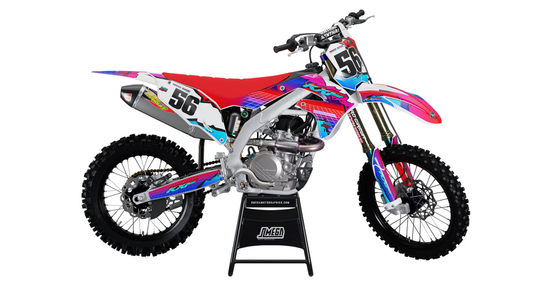 Kawasaki Retro City Graphics Kit