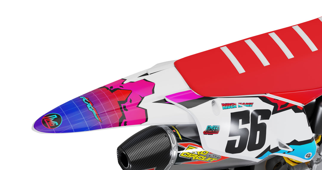 Kawasaki Retro City Graphics Kit