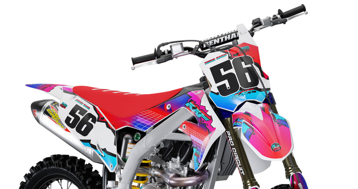 Kawasaki Retro City Sticker Kit