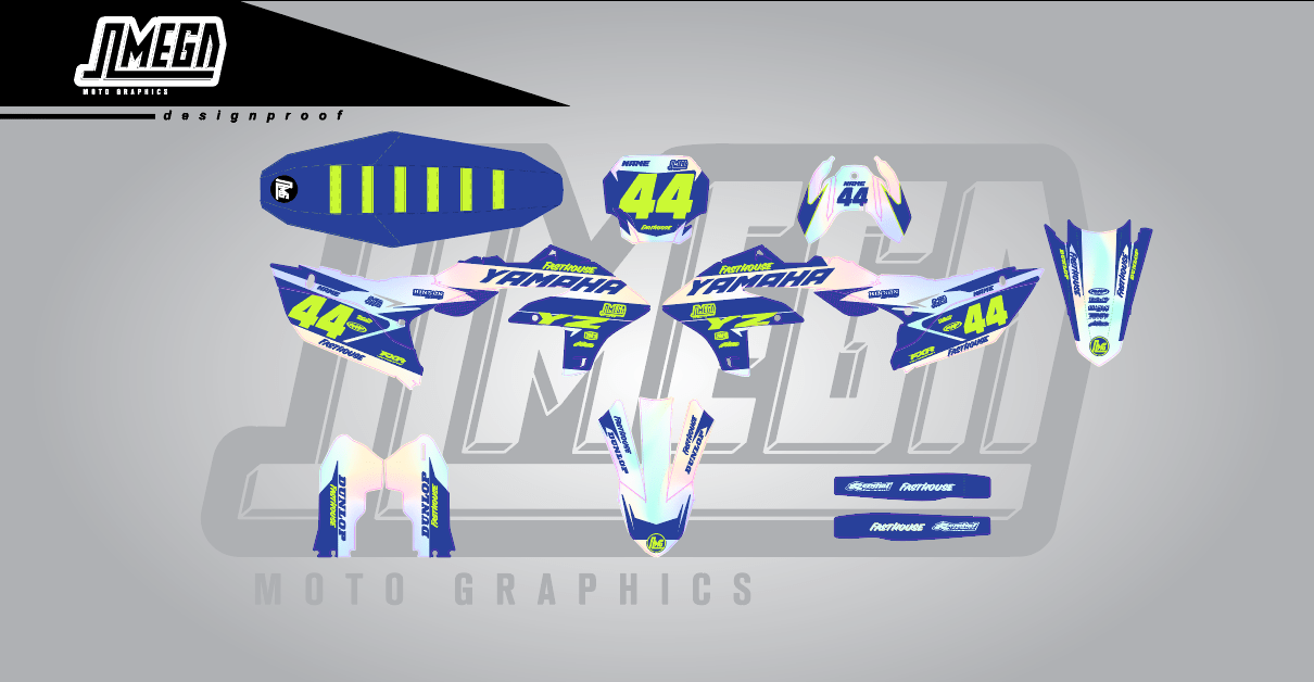 Too Clean Graphics Kit | Omega Moto Graphics