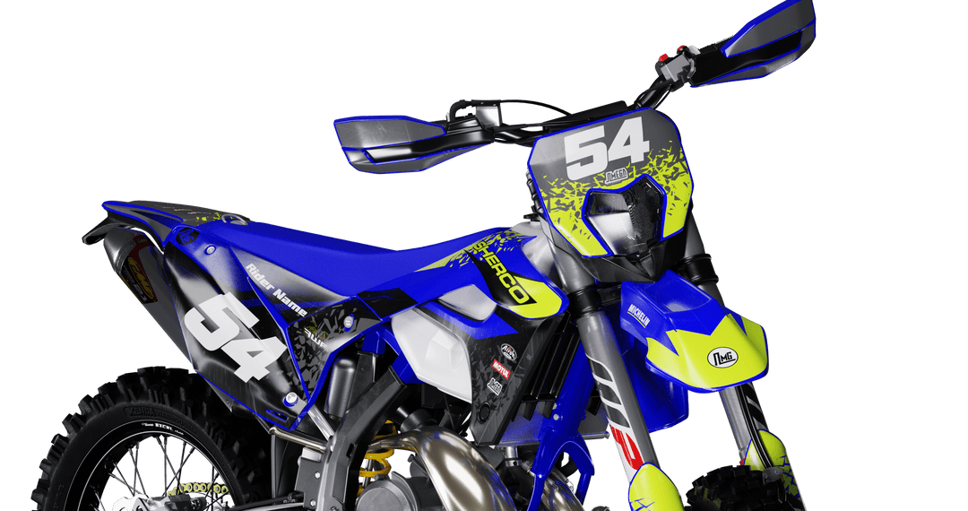 Sherco Black Concept Graphics Kit