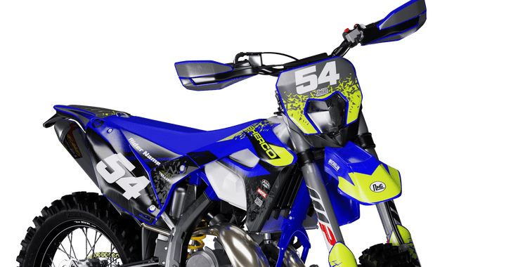Sherco Black Concept Graphics Kit