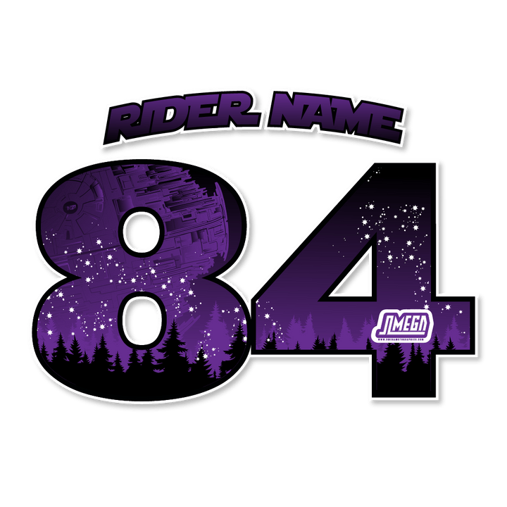 Sky Iron-On Jersey Print